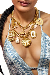 CAMILLA Queen Of Charms Statement Necklace