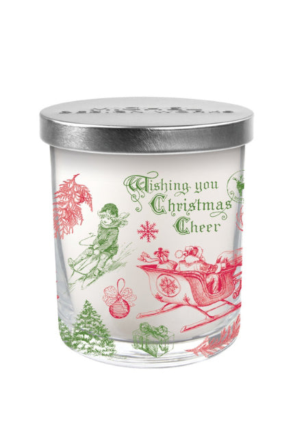 MICHEL DESIGN WORKS Candle Jar with Lid - Its Christmas Time - Magpie Style