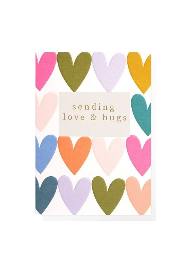 Sending Love and Hugs - Card - Magpie Style