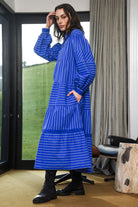 COOPER Stripe On By Dress - Blue Stripe - Magpie Style