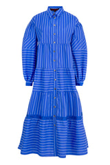 COOPER Stripe On By Dress - Blue Stripe