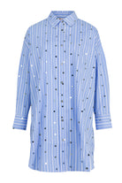 COOPER Play The Long Game Shirt - Blue Stripe - Magpie Style