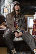 COOPER Criss-Crossed Jacket - Multi Check - Magpie Style