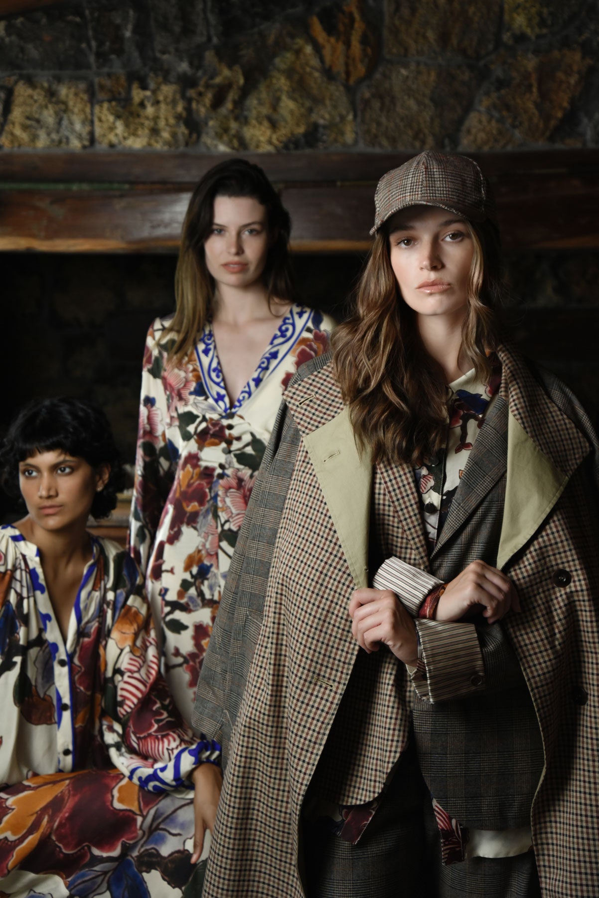 COOPER Splice Of Heaven Coat - Multi Check - Magpie Style