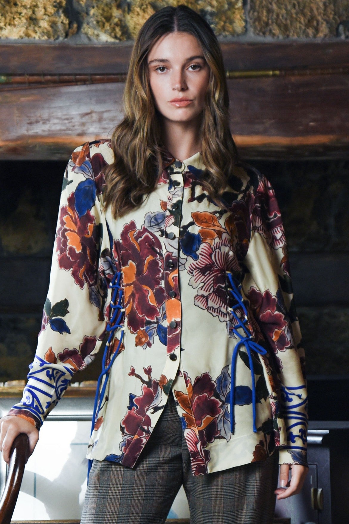 COOPER Drawn To You Shirt - Multi Floral - Magpie Style
