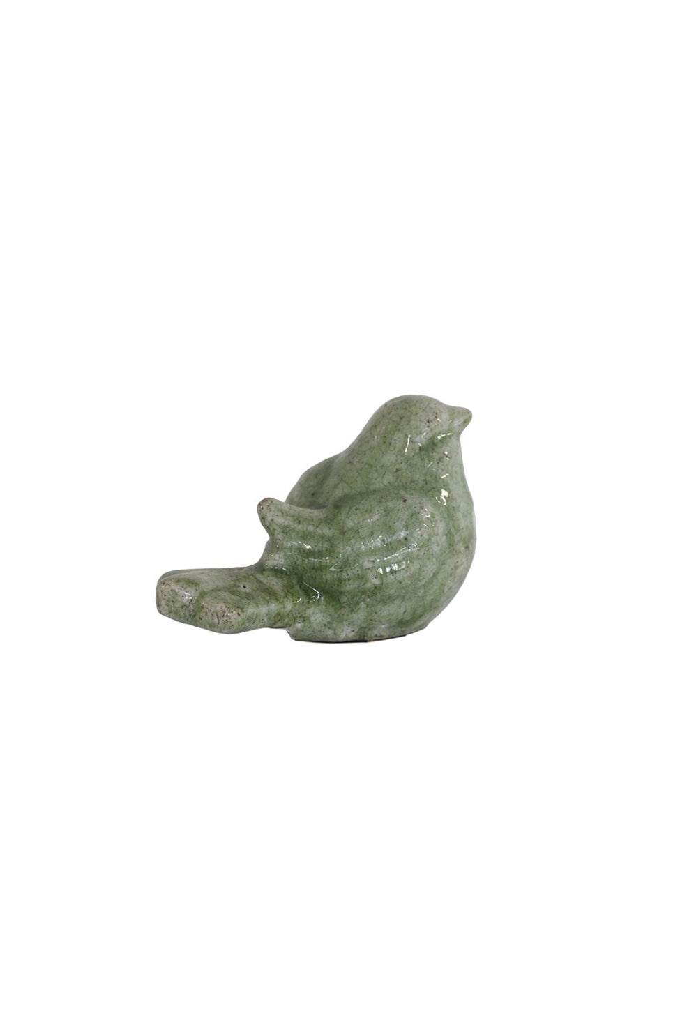 Moss Green Large Bird - Magpie Style