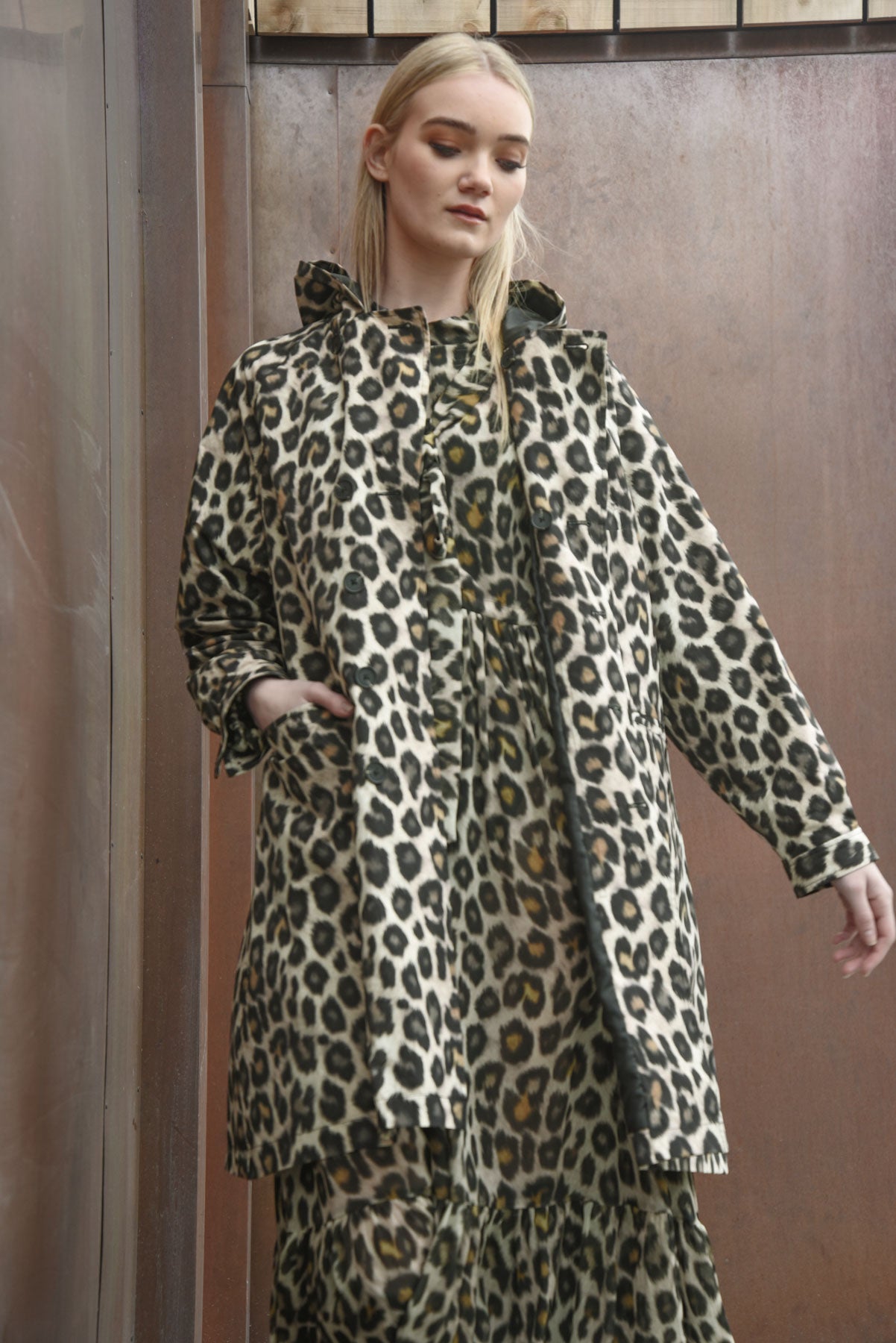 CURATE Glow With The Flow Coat - Leopard - Magpie Style