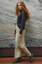 CURATE Bias About You Skirt - Stripes - Magpie Style