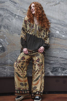 CURATE Fired Up Blouse - Border Spot - Magpie Style