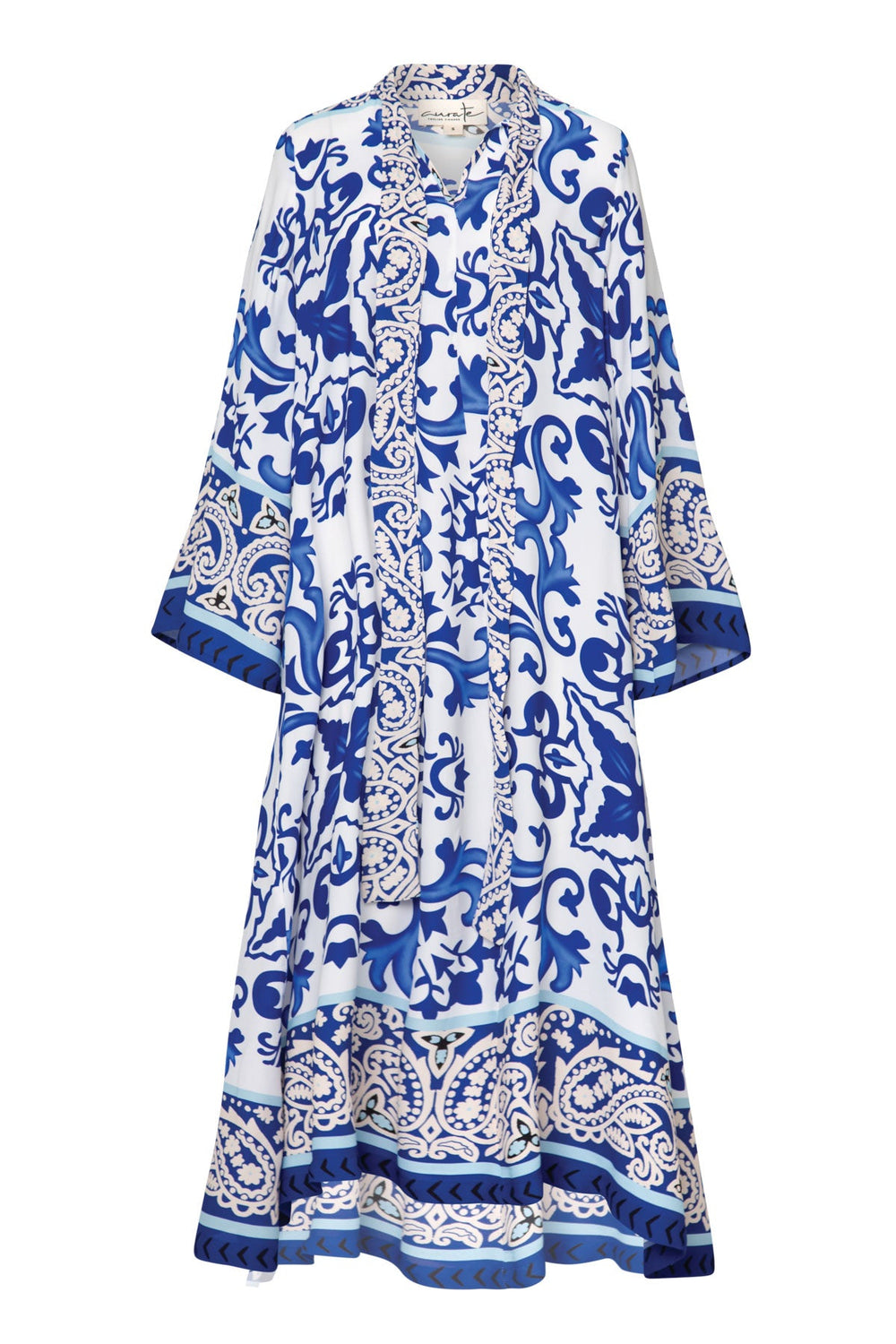CURATE Little Swish Sunshine Dress - Blue Tile