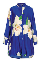 CURATE Something Borrowed Shirt - Blue Orchid