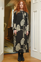 CURATE Charge It To My Room Dress - Black - Magpie Style