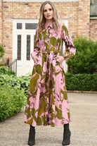CURATE Good Serve Dress - Pink/Green - Magpie Style