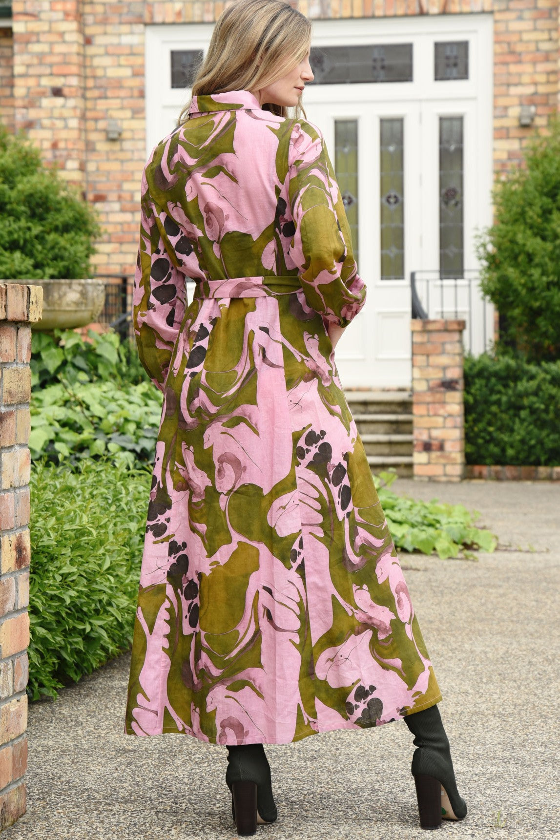 CURATE Good Serve Dress - Pink/Green - Magpie Style