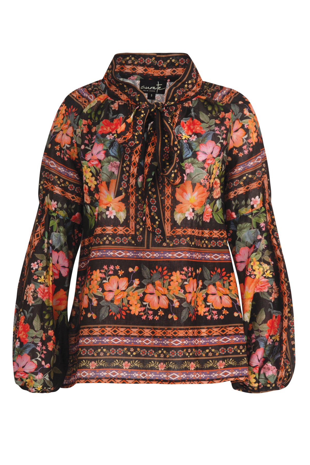 CURATE Keep Your Cool Blouse - Black - Magpie Style