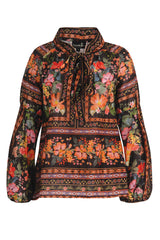 CURATE Keep Your Cool Blouse - Black