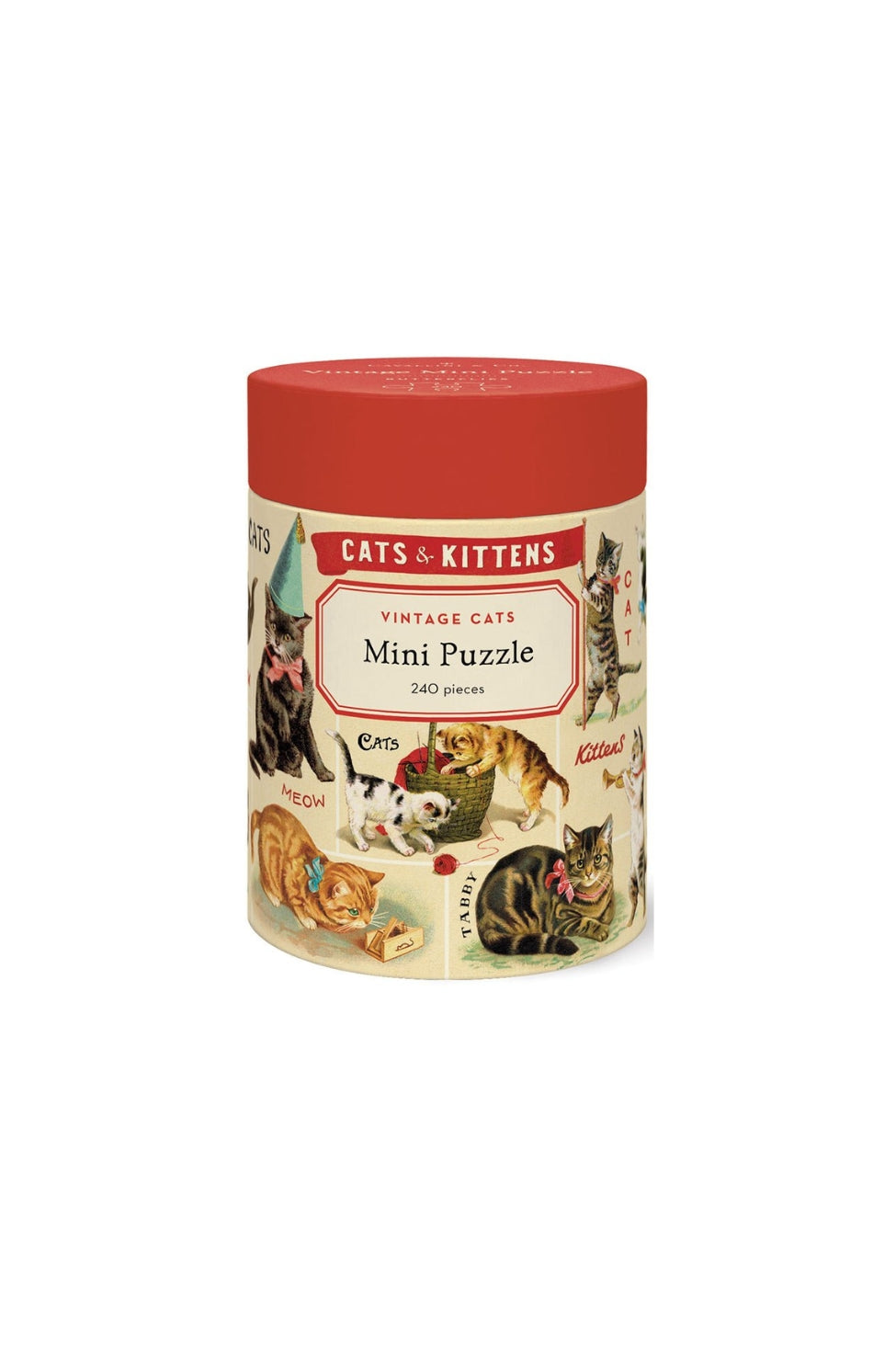 Vintage Cats Mini Puzzle