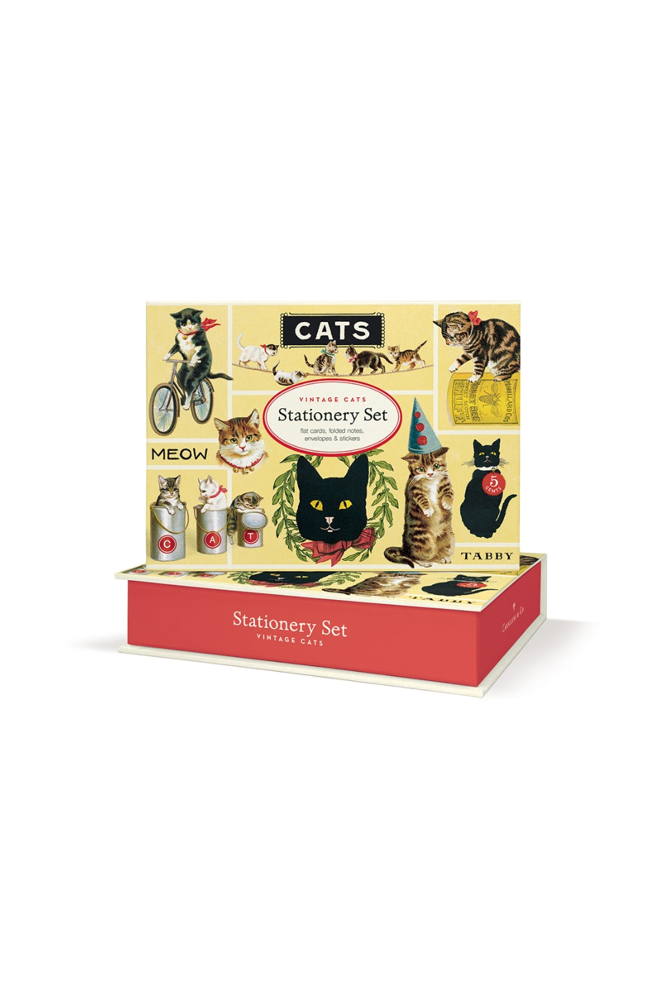 Vintage Cats Stationary Set - Magpie Style