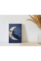 Moon Cat - Lined Journal - Magpie Style