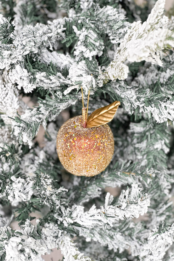 Luxe Jewel Encrusted Christmas Apple - Magpie Style