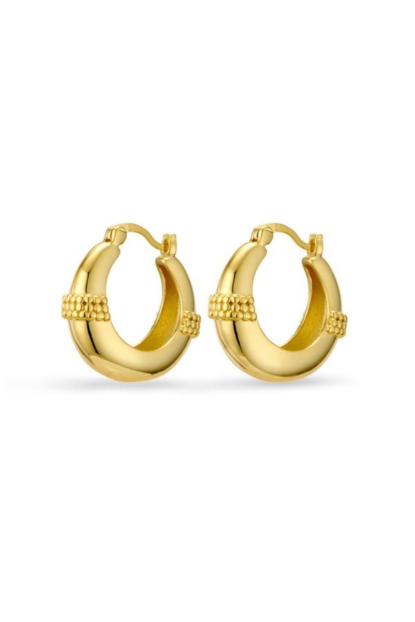 Cleo Hoop Earring - Gold