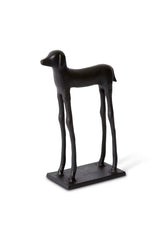 Black Hound Sculpture - Large