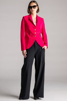 PAULA RYAN Wide Leg Pant - Black - Paula Ryan