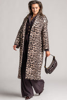 LAUREN VIDAL Pharell Wild Long Leopard Coat - Magpie Style