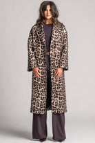 LAUREN VIDAL Pharell Wild Long Leopard Coat - Magpie Style