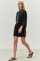 DEVOTION TWINS Thalia Short - Black - Magpie Style