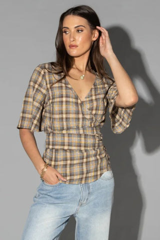 DRAMA THE LABEL Venice Top - Ground Check