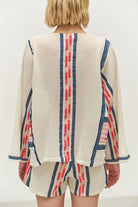 DEVOTION TWINS Dreamy Shirt - Navy/Red - Magpie Style