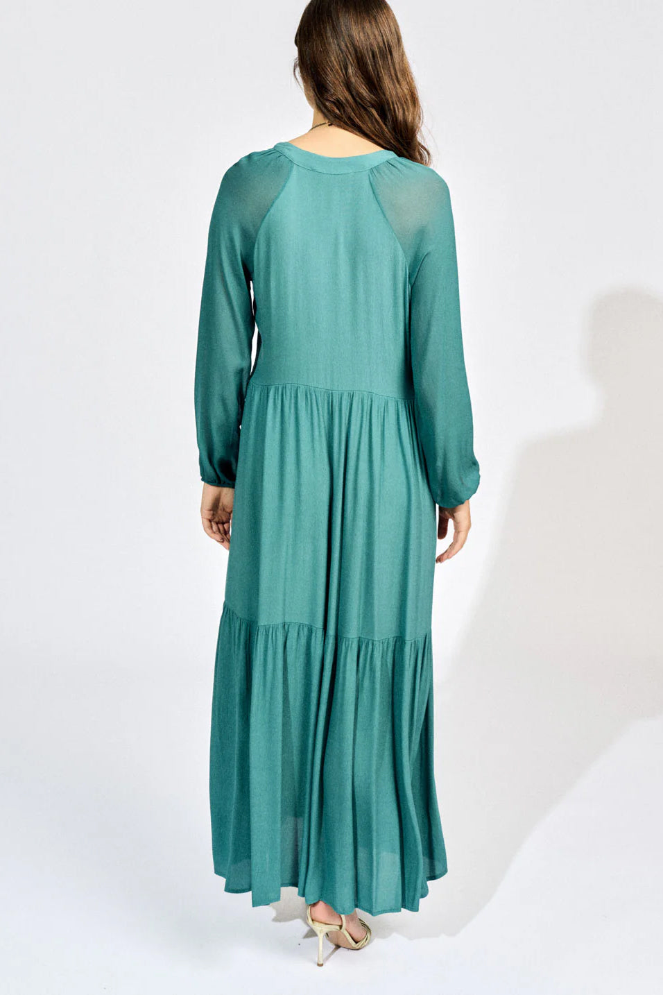 LAUREN VIDAL - Woven Dress, Paon - Magpie Style