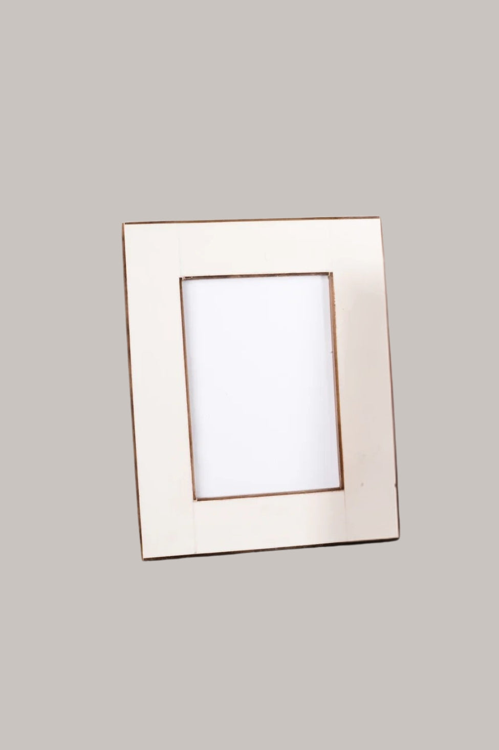 Ivory Frame w/ Amber Border - 5x7 - Magpie Style