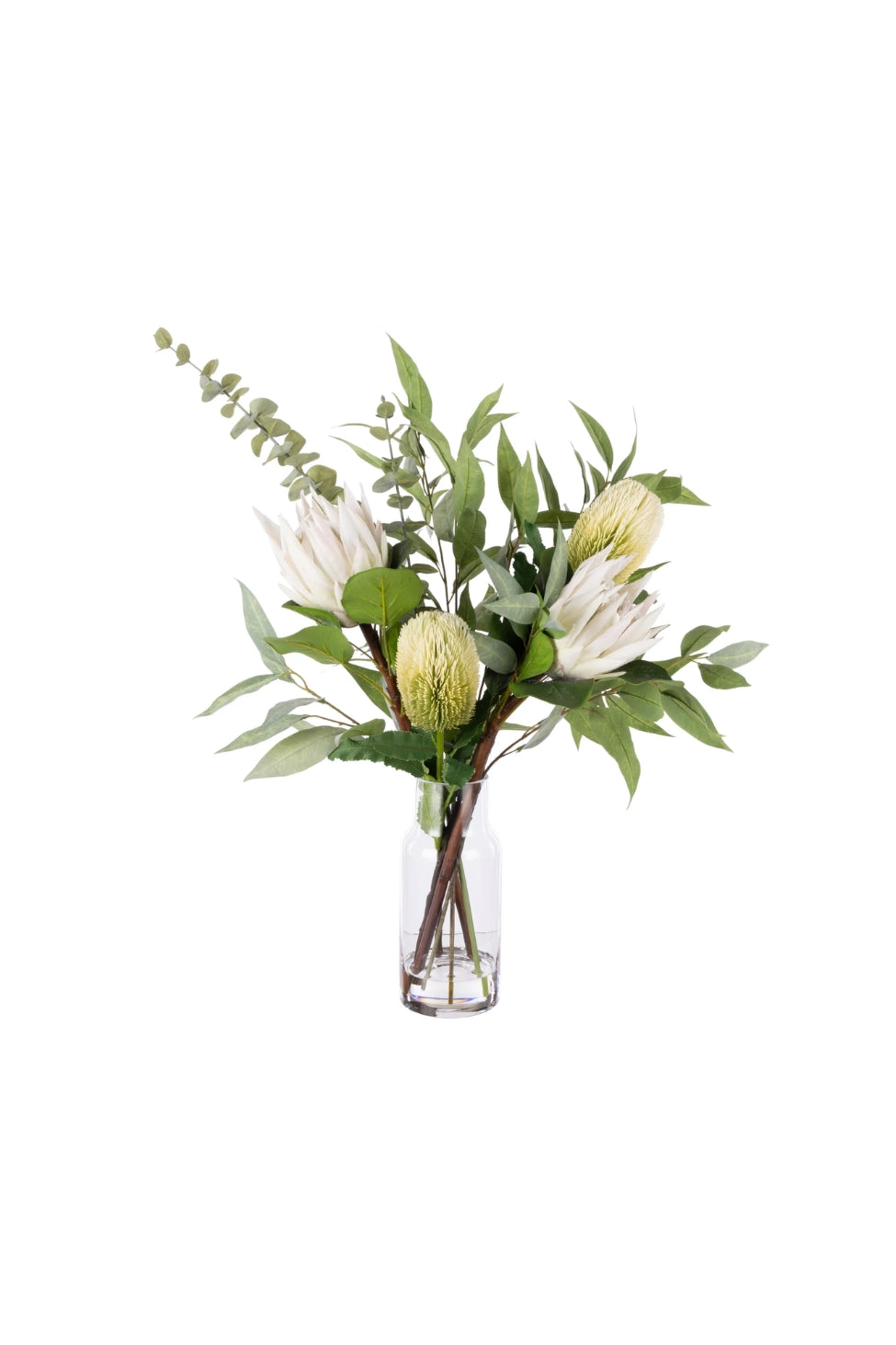 Faux Protea Native Mix Vase - Magpie Style