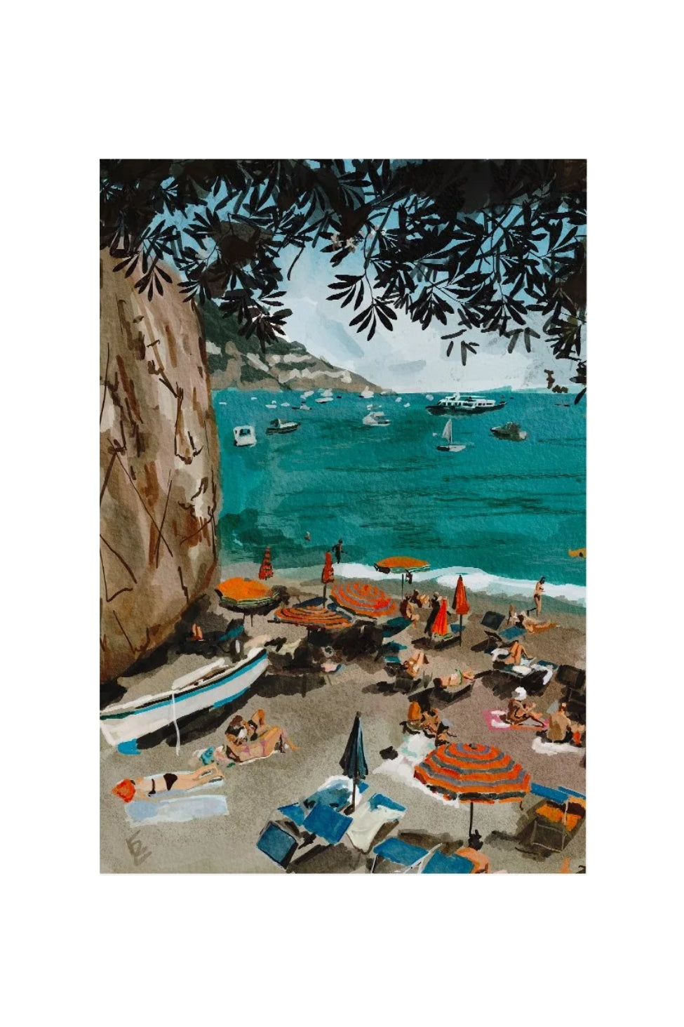 Card - Amalfi Coast - Magpie Style