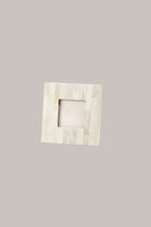 Small White Inlay Bone Frame - Magpie Style