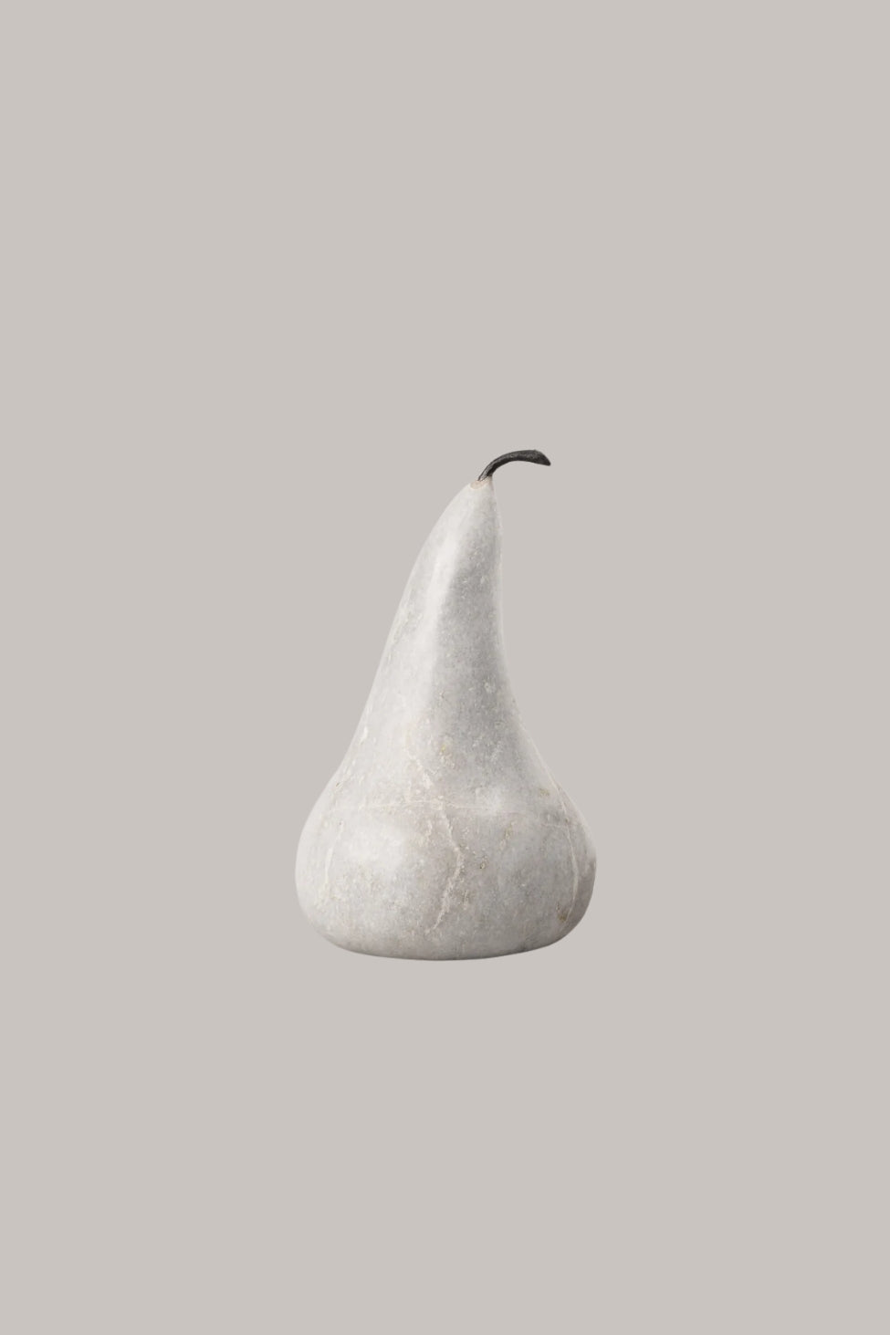 Large Marble White Pear