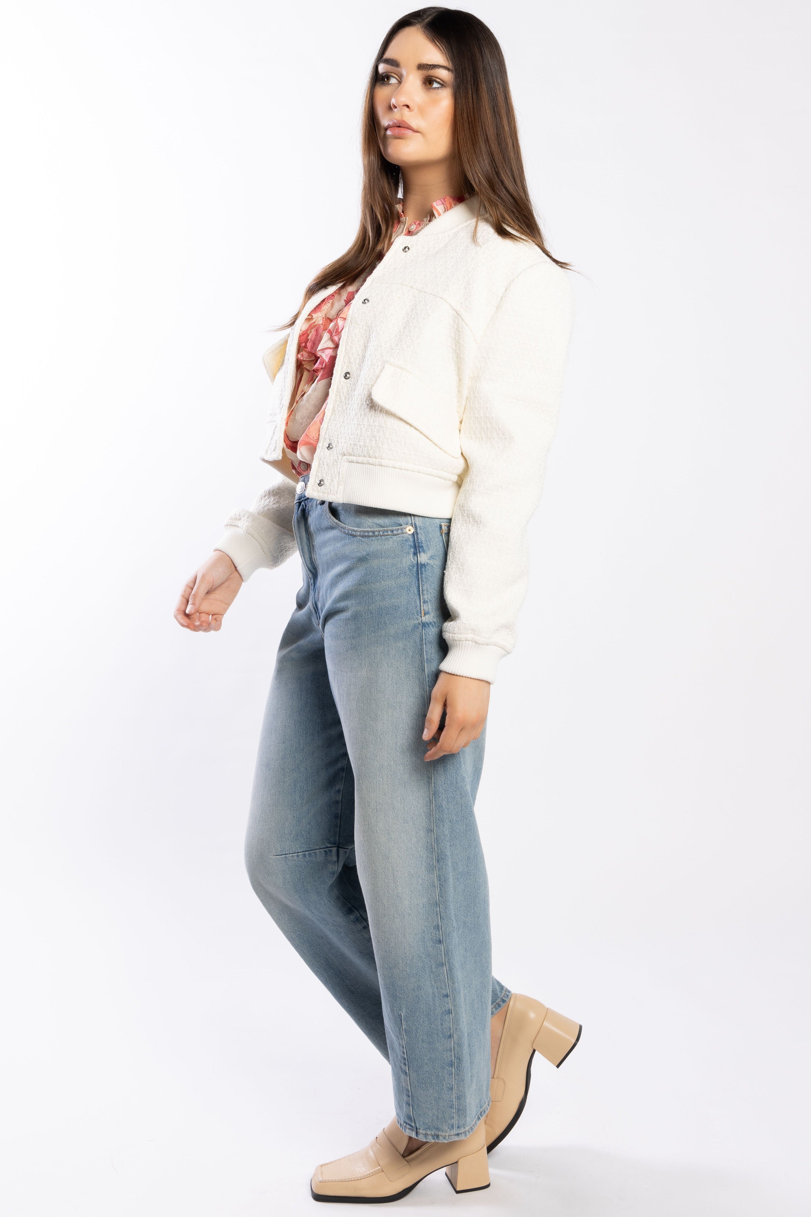 DRAMA THE LABEL Emily Bomber - Ivory - Magpie Style