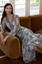 MOSS & SPY Enya Midi Dress Scallop Lace - Magpie Style