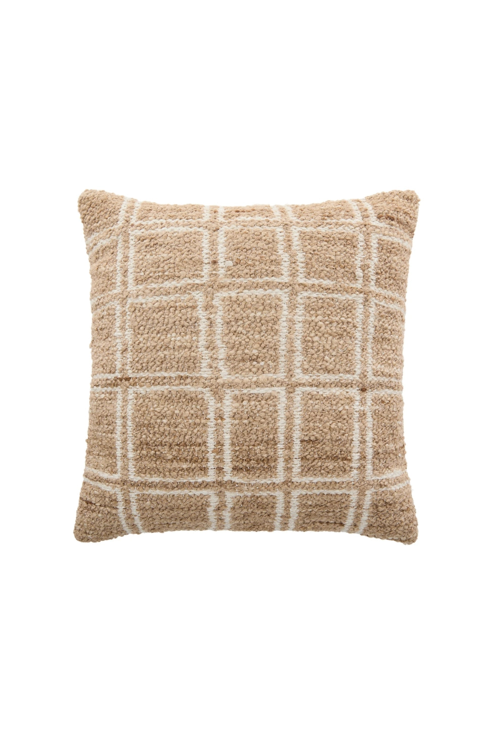 Grid Weave Cushion - Natural - Magpie Style