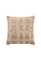 Grid Weave Cushion - Natural