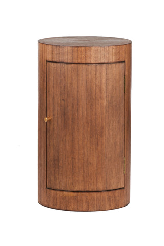 Column Side Table - Walnut