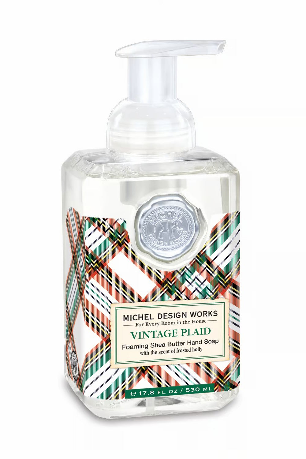 MICHEL DESIGN WORKS Foaming Hand Soap - Vintage Plaid - Magpie Style