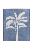 Indigo Palm Wall Art - Magpie Style