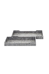 Cannes Capiz Shell Inlay Tray - Med