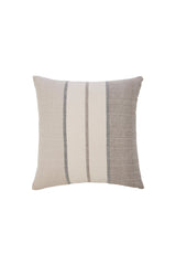 Soft Stripe Linen Cushion - Oat & Stone