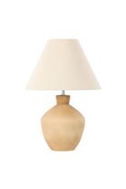 Amber Glow Ceramic Table Lamp - Magpie Style