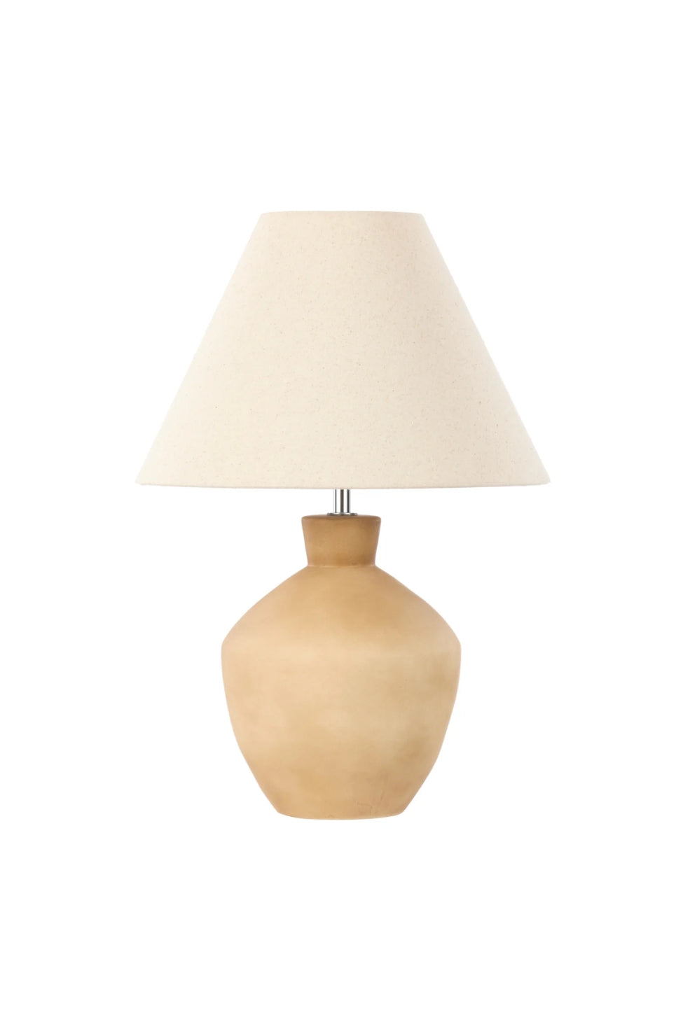 Amber Glow Ceramic Table Lamp - Magpie Style