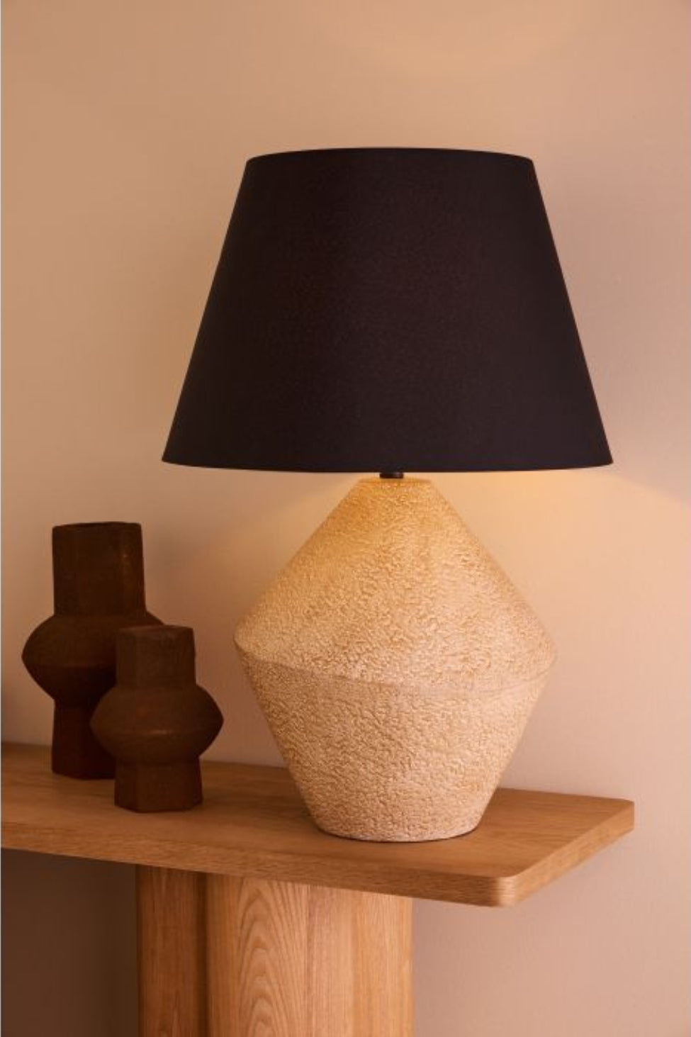 Geo Textured Table Lamp - Magpie Style